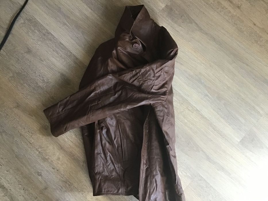 Кожено яке естествена кожа Zara