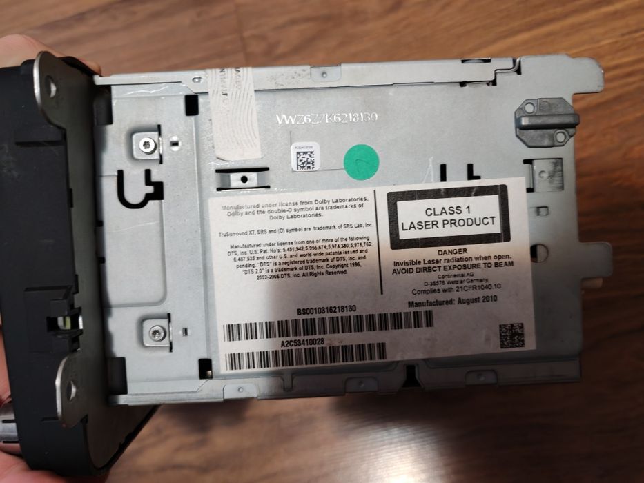 Sistem navigație VW RNS510 Continental- cod PIN inclus
