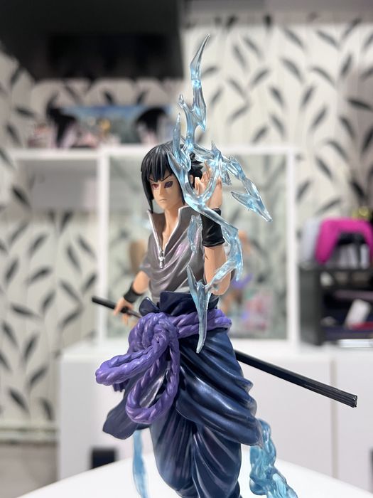 23cm Sasuke Uchiha Rinnegan Mode Figurină Anime de Colecție