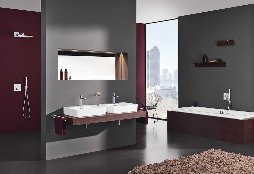 GROHE Lineare - Baterie lavoar baie, monocomandă, cromată