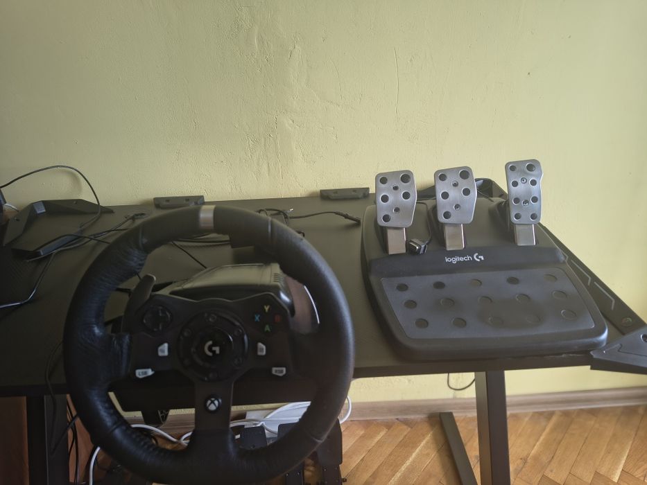 Logitech 920g волан с педали