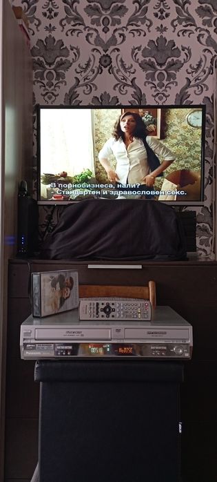 Panasonic VHS-DMR E75V DVD Записвачка!