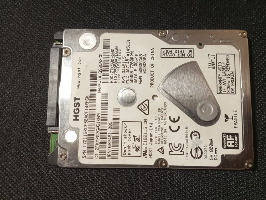 HDD накопи на 500гб