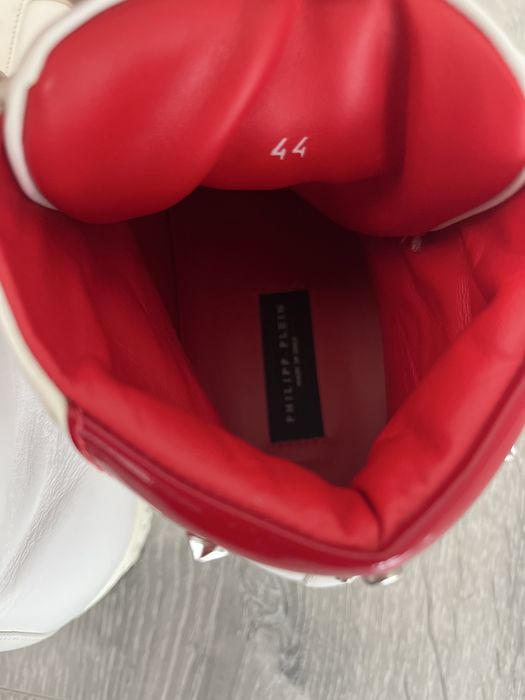 Vind philipp plein HI TOP SNEAKER SKULL second hand