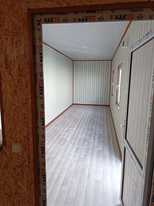 Кухня из контейнера, столовая для рабочих