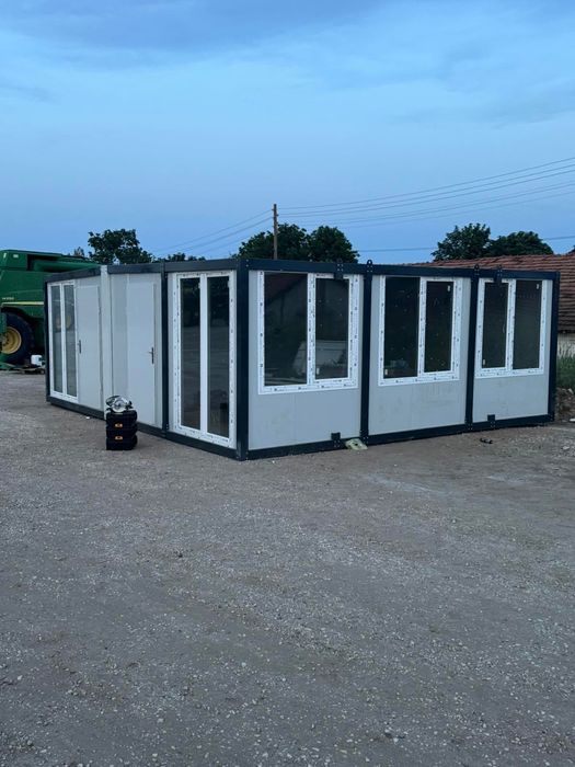 Двуетажен контейнер Павилион Фургон за живеене Високо качество
