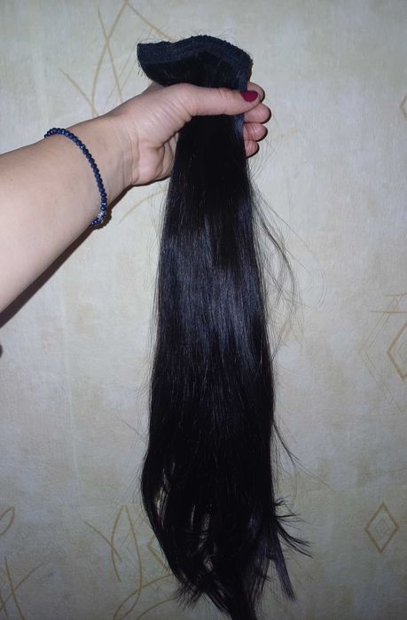 Продавам екстеншъни естествена коса