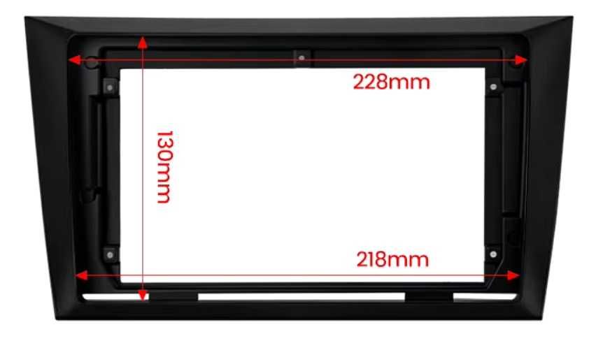 Рамка за мултимедия VW Golf 6/7, Passat B5/B6, Sharan, Touran