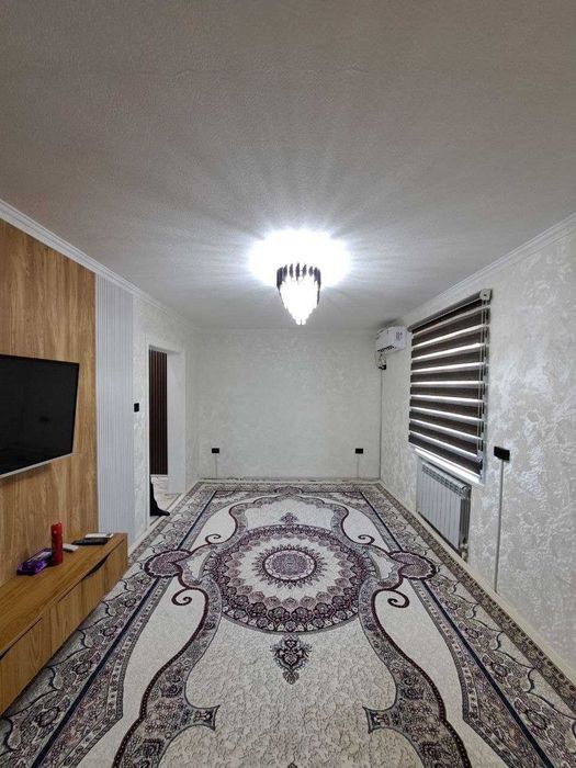 1 xona 2 qilingan kvartira, yangi remont va barcha jixozlari bilan
