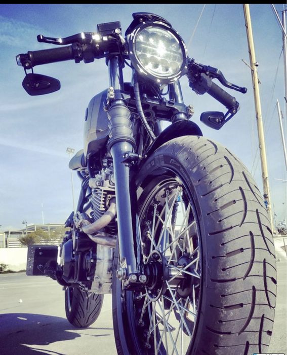 Yamaha XT-500 cafe racer