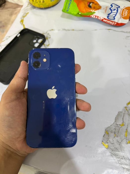 Айфон 12 64 гб синий