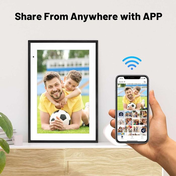 Цифрова фоторамка 10.1 инча WiFi