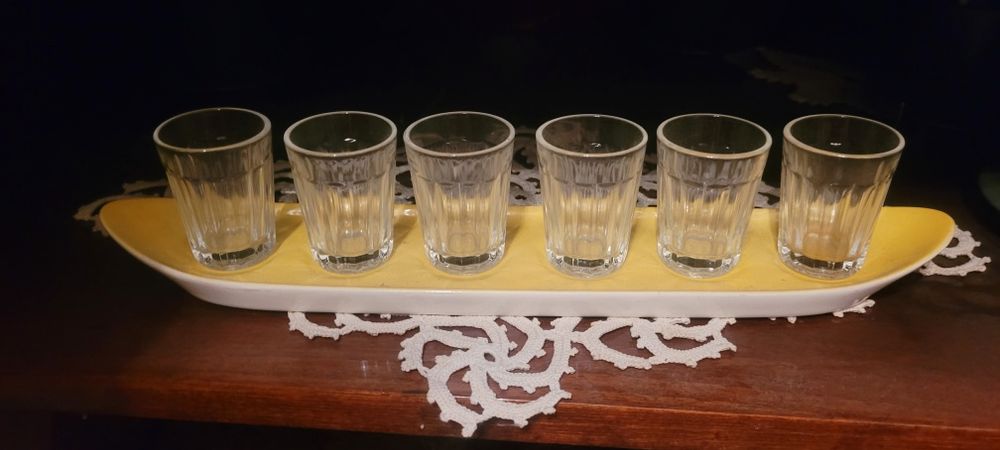 Set 6 pahare mici, nou