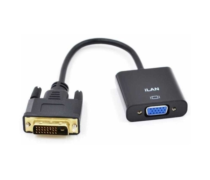 iLAN DVI-D-VGA черный