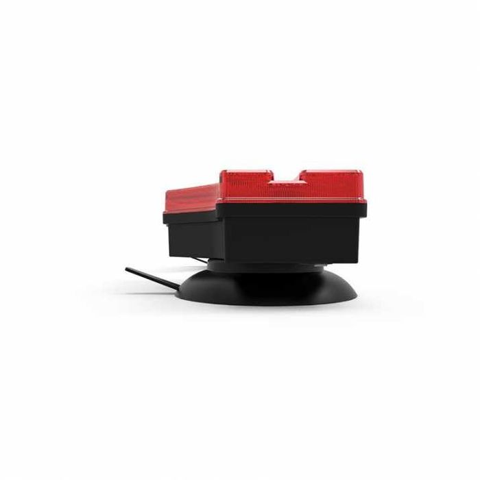 Безжични  Led стопове с магнит и вендуза, неон ефект 12V  за ремарке каравана платформа и др.