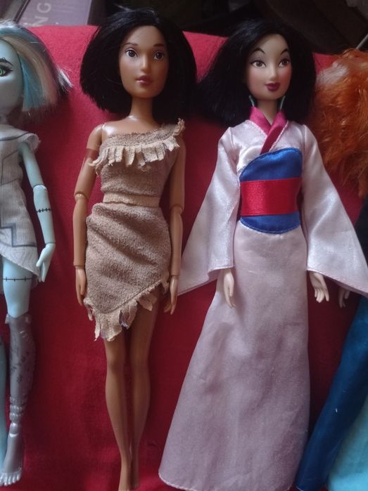 Monster high и Disney dolls