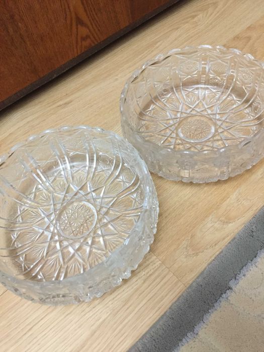 Вазы Богема 2 штуки торг уместен