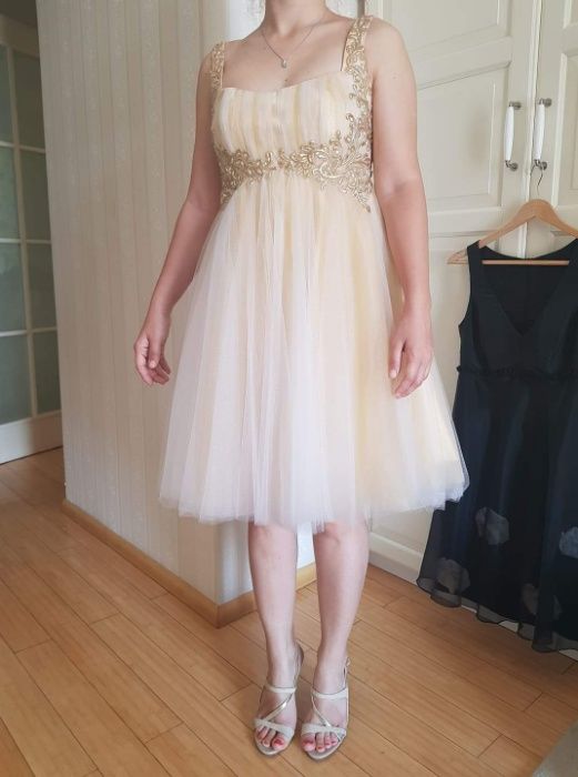 Rochie Cristallini deosebită - Revelion banchet, nuntă, party, ocazie