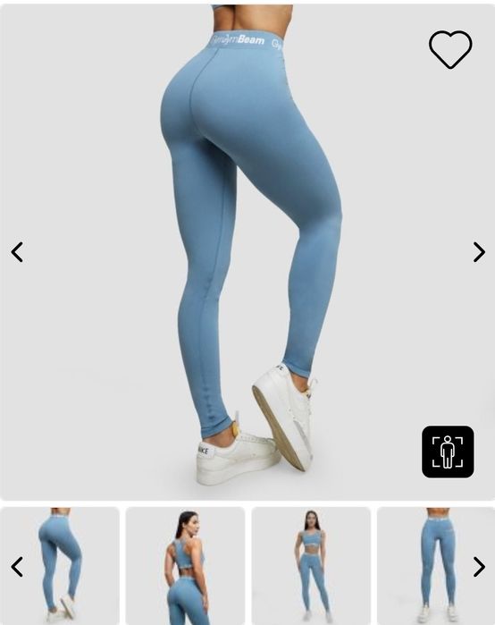 Дамски комплект  Simple Steel Grey - GymBeam