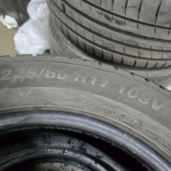 2x 225/60/17 M+S KUMHO 2024 Stare excelentă