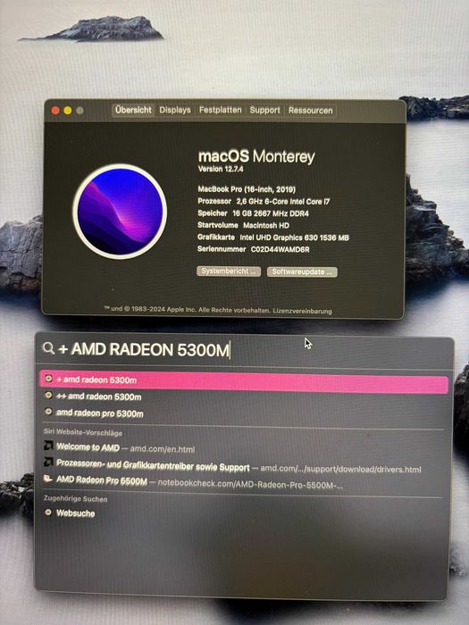 MacBook Pro 16" (2019)