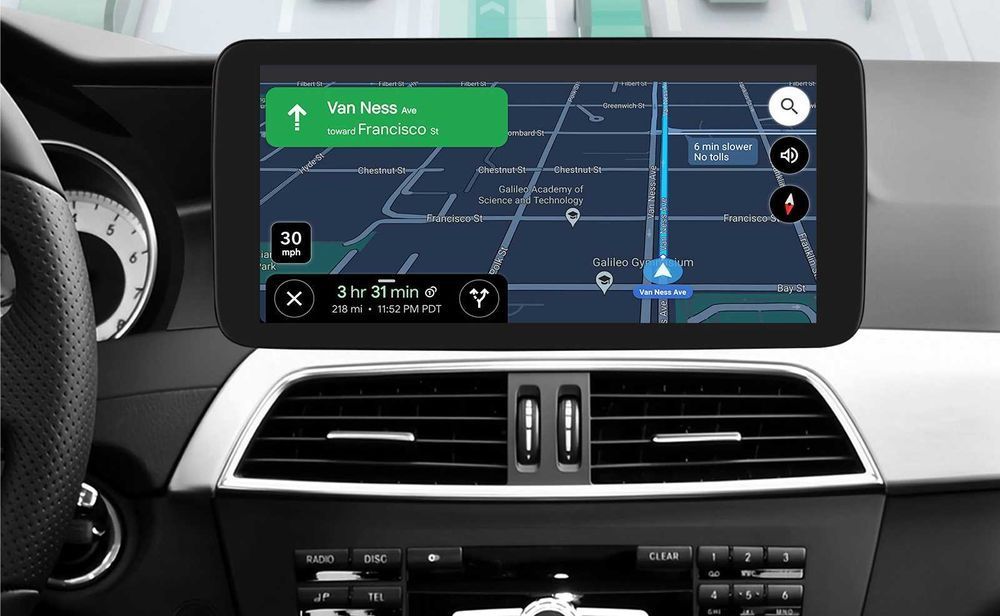 Mercedes C class W204 [2011-2014] 10.25 Мултимедия Навигация Android