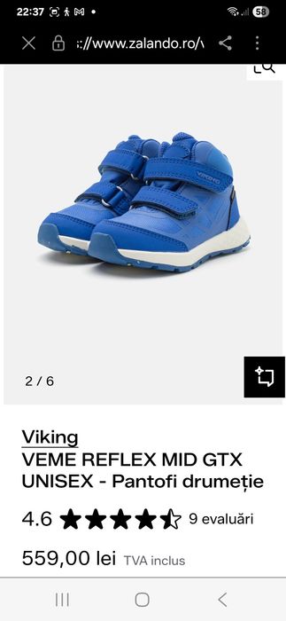 Ghete Viking Veme unisex marime 31