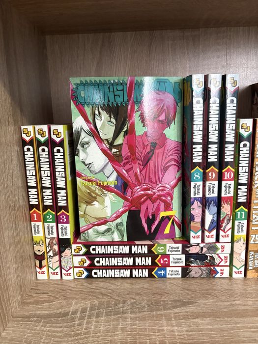 Colectie manga chainsaw man volumele 1-11