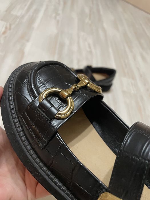 Чёрные лоферы JOSINY, размер 35