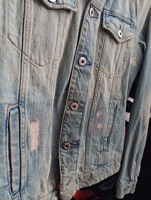 Оригинално дамско яке G-star Raw 3301 дънково Джи стар