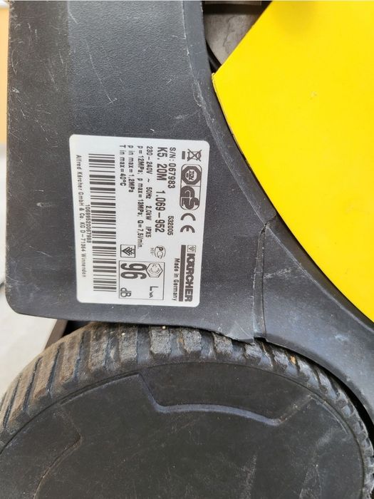 Pompă de spălat cu presiune karcher K5.20 Pompă Aluminiu 2kW 130bar