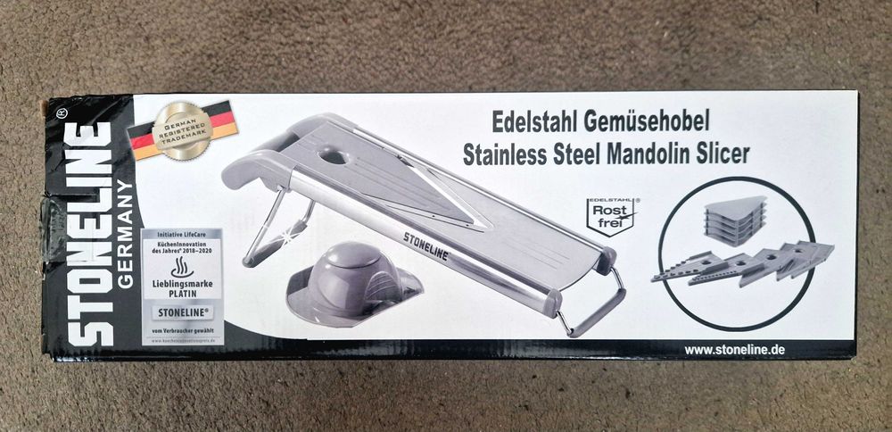 Ново неръждаемо ренде Stoneline – 5 приставки