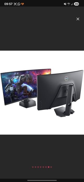 Monitor Gaming Dell S2721HGF, 27”, curbat, 144Hz, VA, G‑Sync / FreeSyn