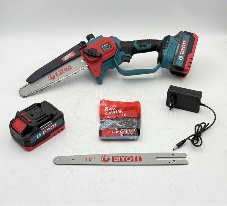 Электропила аккумляторный, цепная пила, elektropila