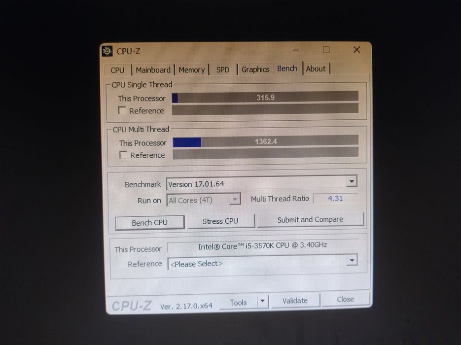 Kit i5 3570k + Asrock h77 pro4 + 16Gb (4x4ddr3 1600mhz)