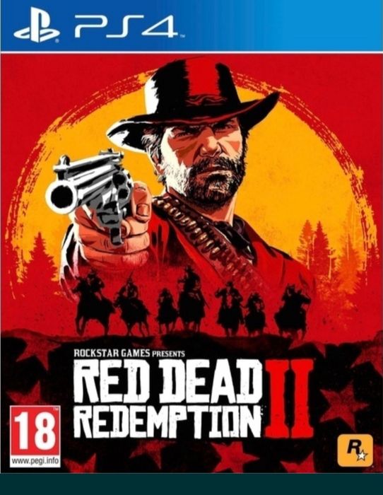 Red Dead Redemption 2 диск для ps4