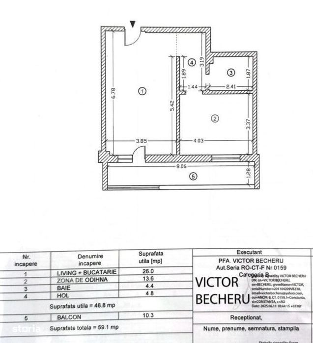 Apartament 2 Camere | Palazu Mare | Mobilat Si Utilat