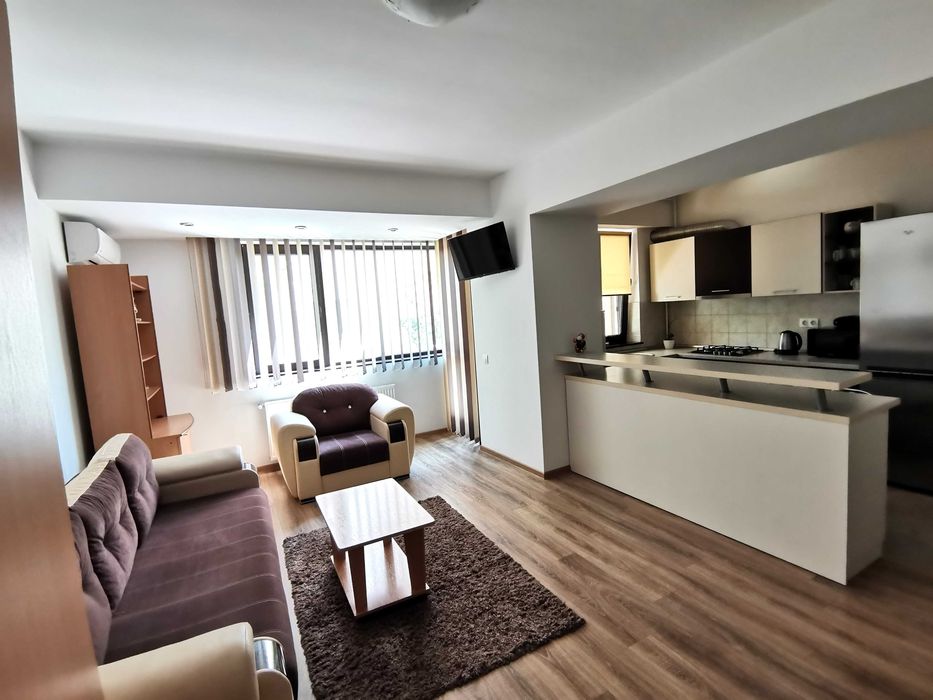 2 camere mobilat complet | AC + Centrală | Parcare inclusă | Ghencea