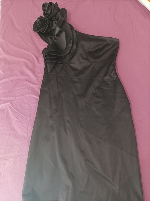 Рокля официална сатенирана