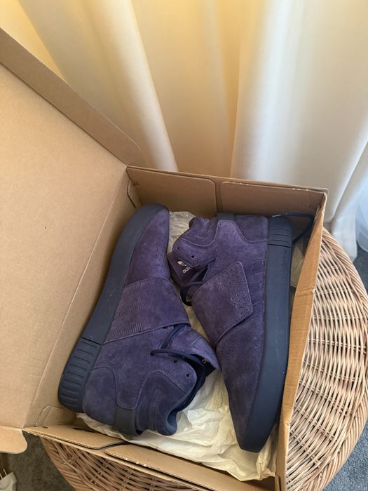 Adidas Invader Tubular din piele intoarsa