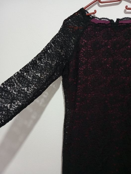 Rochie dantelă neagra