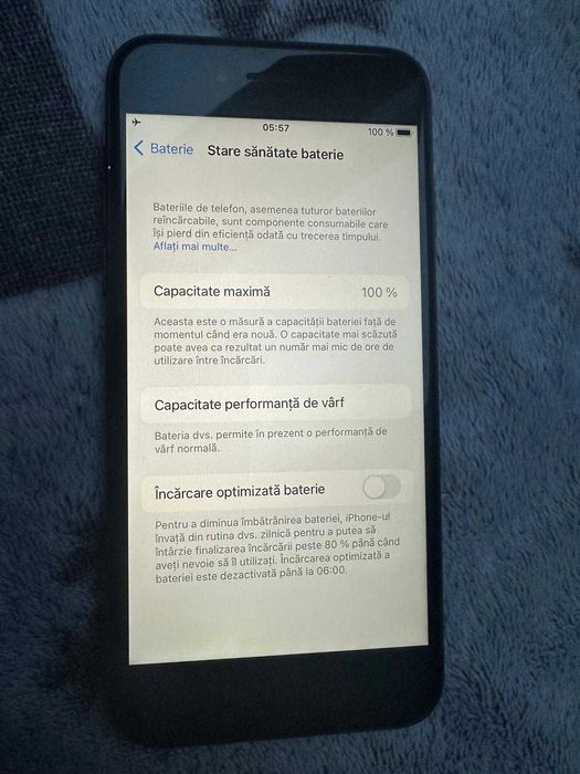 Iphone 7 Alb sau Negru 128 GB baterie Liber de retea