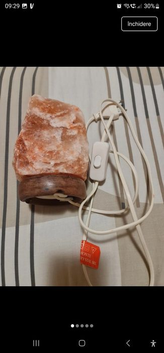 Lampa sare naturala Monte Crystal