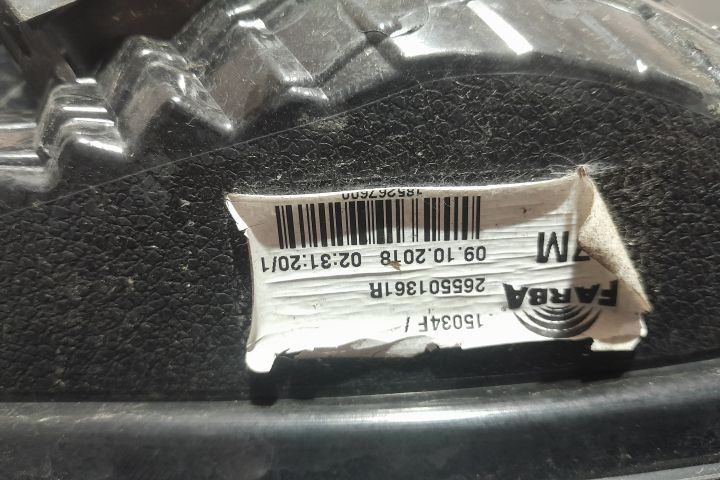 Lampa / Tripla stop dreapta pe aripa 265501361R 265501361R Renault Tw