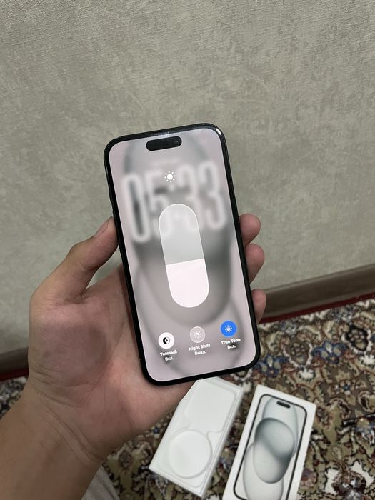 iPhone 15 128GB Black korobka document