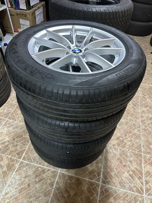 Jante BMW X3 18 echipate cu Anvelope Vara Pirelli Cintu 225 60 18