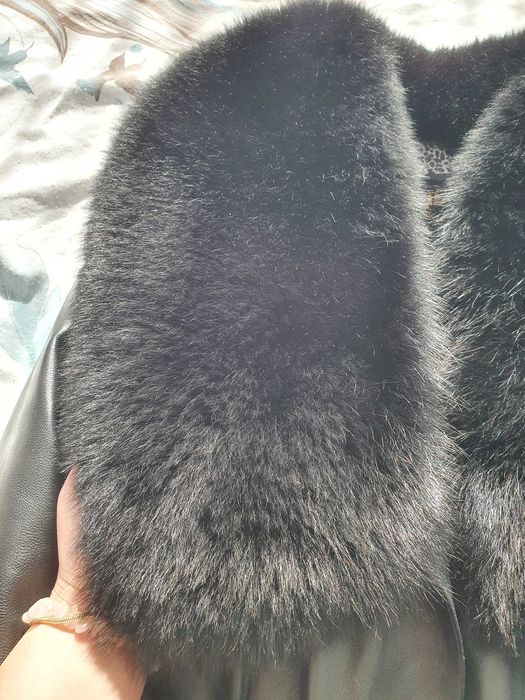 Палто от естествена кожа