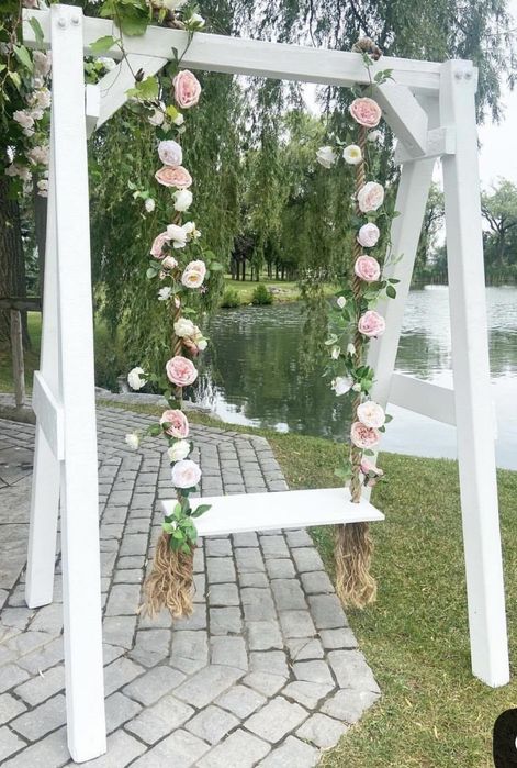 Arcada , leagan,decoratiune pentru gatit mireasa