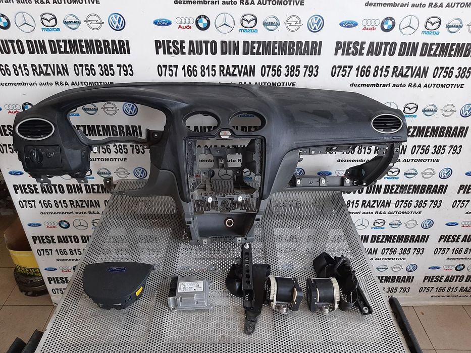 Plansa Bord Kit Airbag Complet Ford Focus 2 Facelift An 2008-2009-2010-2011 Dezmembrez Ford Focus 2