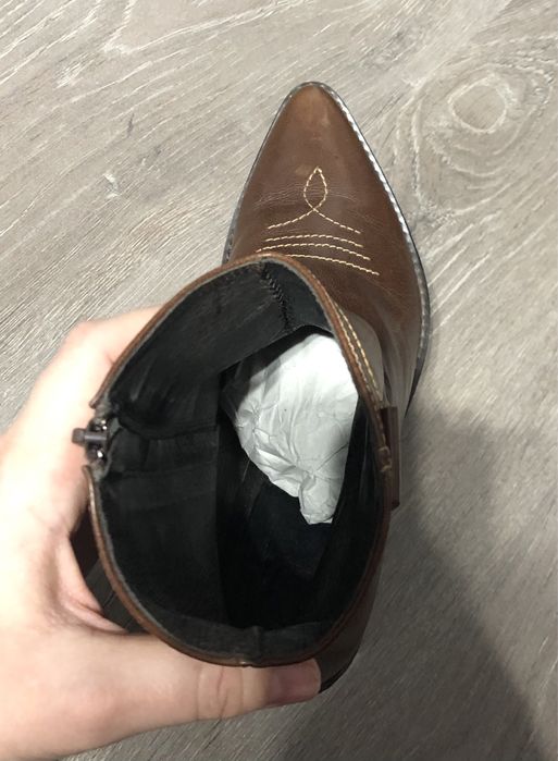 Ciocate  piele maro 37 botine piele maro 37 ghete ciocate marime 37